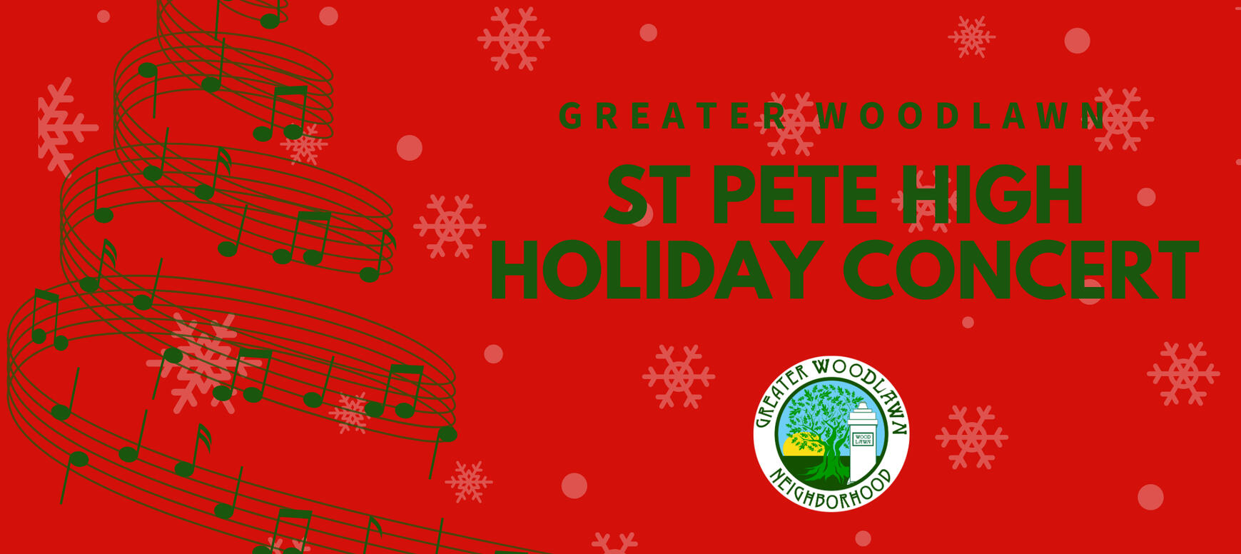 Greater Woodlawn St. Pete High Holiday Concert Greater Woodlawn St. Pete High Holiday Concert